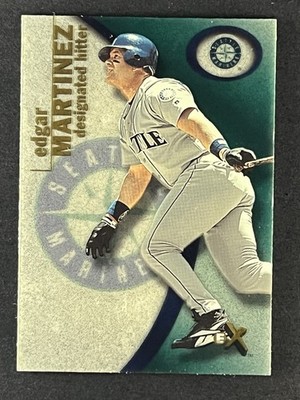 Edgar Martinez 2001 Fleer E-X #47 Seattle Mariners