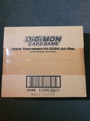 1x Digimon Store Tournament Kit 2024 Jul.-Sep. Sealed English