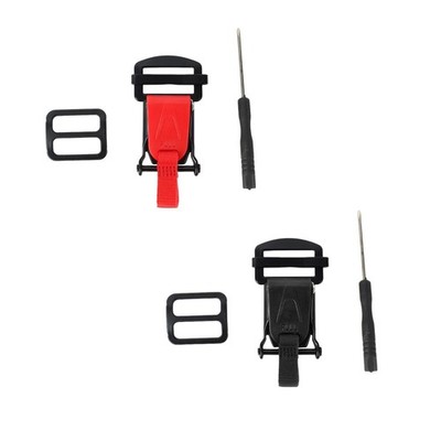 Helm Schnellverschluss Schnalle Ersatz Kit Ersatzteile Teile mit D Ringe