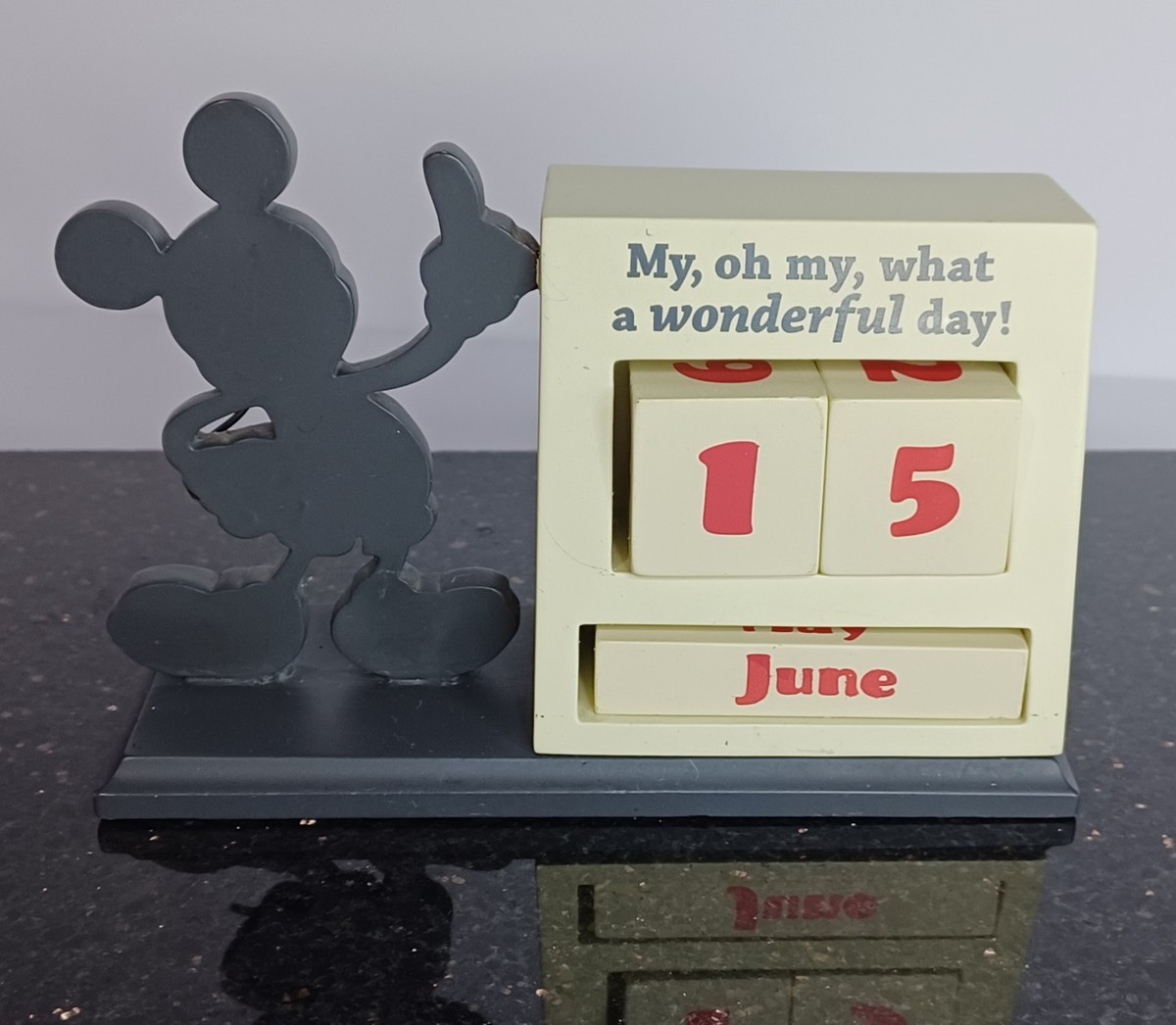 Mickey Mouse Zippity Doo Dah Block Calendar, Disney, Splash