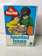 Vintage 1977 Play-Doh Haunted House set , SEALED!! no. 21800 goblins dracula