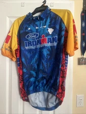 Ironman World Championship Kona Bike Jersey Xl 1/4 Zip