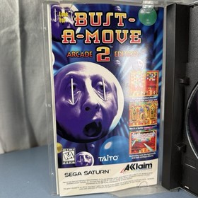 Bubble Bobble Saw Saturn NTSC USA Manual 