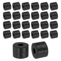 48Stk Gummi Unterlegscheiben Gummispacer 14Mm AußEndurchmesser 5Mm Innendurchmes