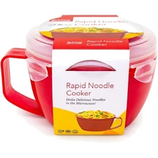 Rapid Plastic Noodle/Soup Bowl | Microwave Soup & Noodles in Minutes | Perfec...