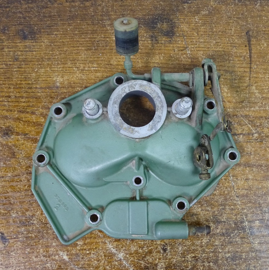 USED OMC Vintage Johnson Seahorse QD-15 10 Hp Manifold Carburetor Intake 0376113