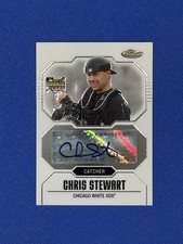 2007 Topps Finest Chris Stewart #166 RC auto autograph Q