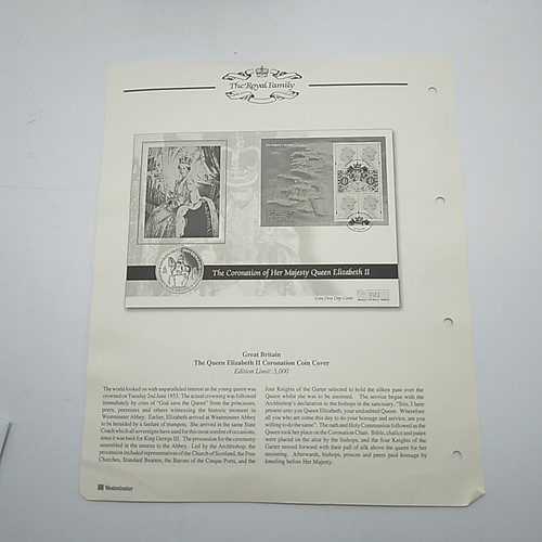 Vintage 2000 Queen Elizabeth II Coronation Coin First Day Cover - Picture 9 of 14