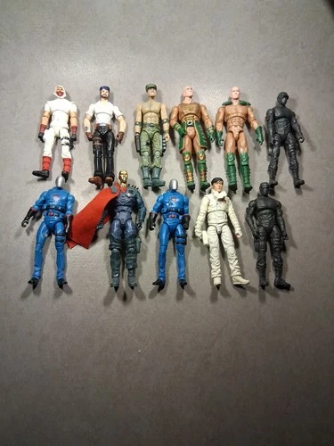 GI Joe 25th Anniversary Figure Lot of 11 Figures