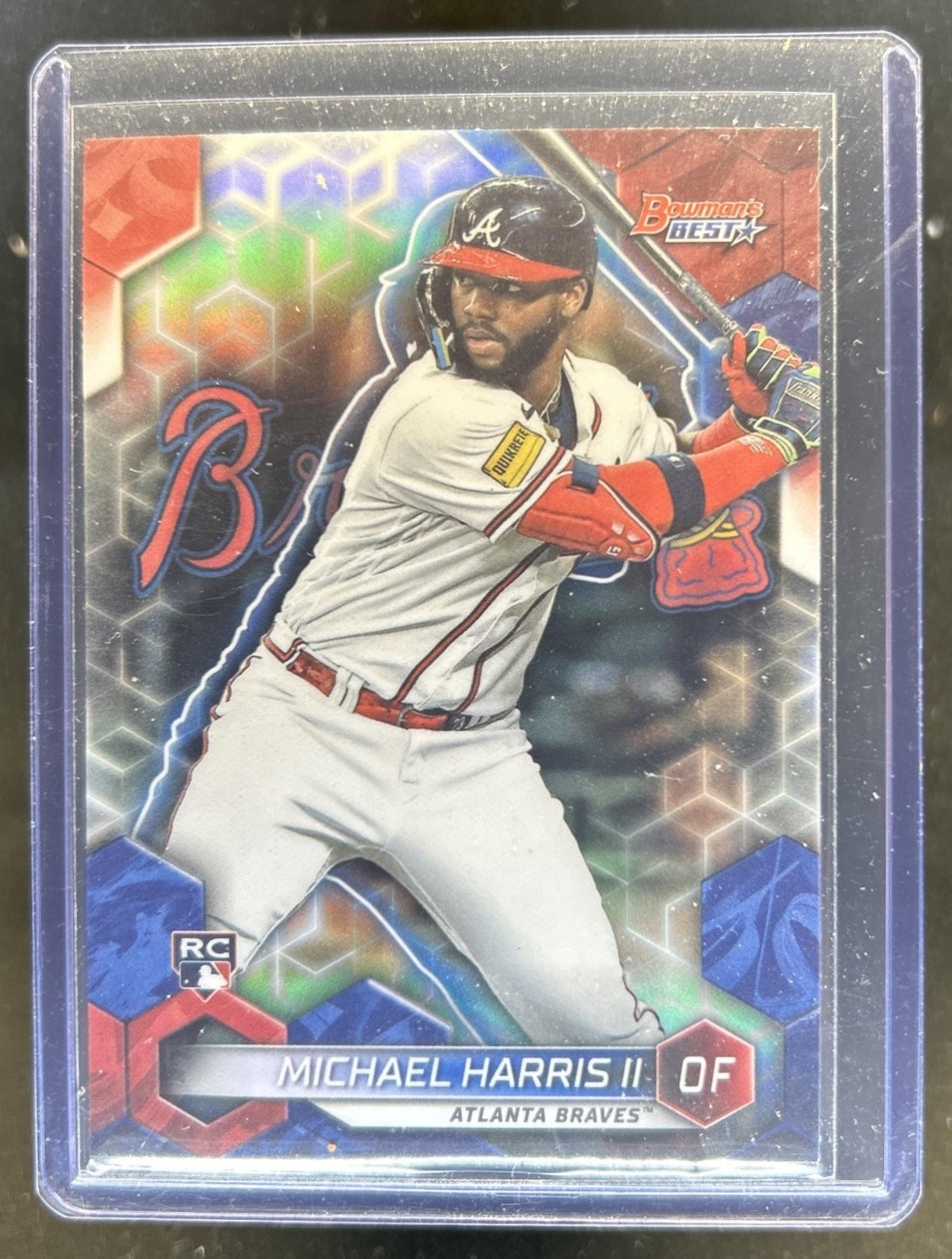 2023 Bowman's Best Michael Harris II Refractor Rookie RC #27 Braves