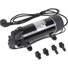 Wasserpumpe Druckpumpe Membranpumpe 220V 160 PSI 7 l/min Selbstansaugend