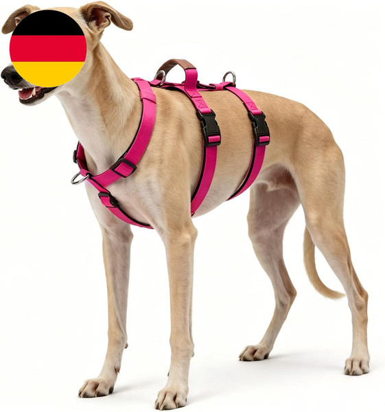Ausbruchsicheres Hundegeschirr, Anti-Zug Verstellbares Sicherheitsgeschirr Mit 3-image