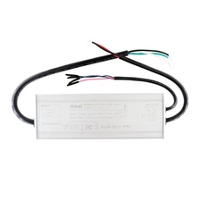 RAB RDD-SS-150M-56BH WET LOCATION LED DRIVER, 22-56V, 350-4200MA, 150W, 277/480V