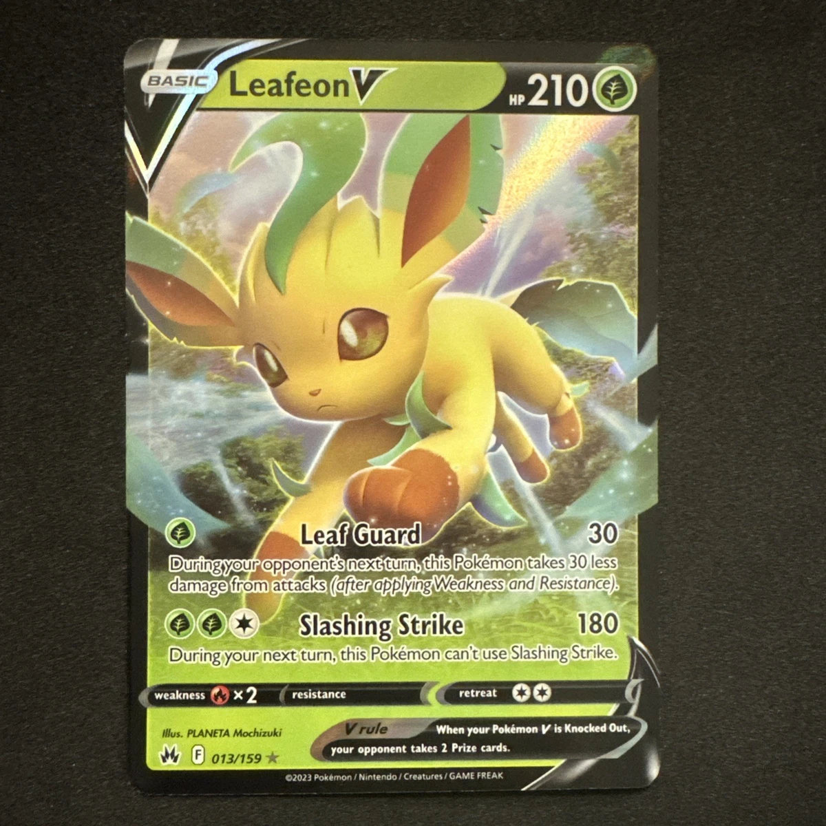 25+ Leafeon V 013/159 Crown Zenith for sale | Updated Oct 2026