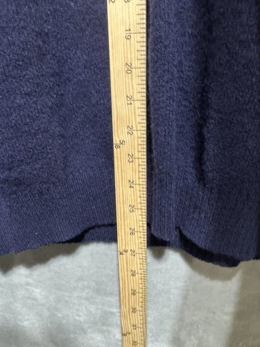 Suéter McNeal Tanguy Azul Marino 100% Lana de Cordero Tejido Pullover Para Hombre Talla Grande - Imagen 5 de 8