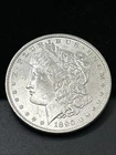 1890-P Morgan Silver Dollar Uncirculated 90% US Coin D20