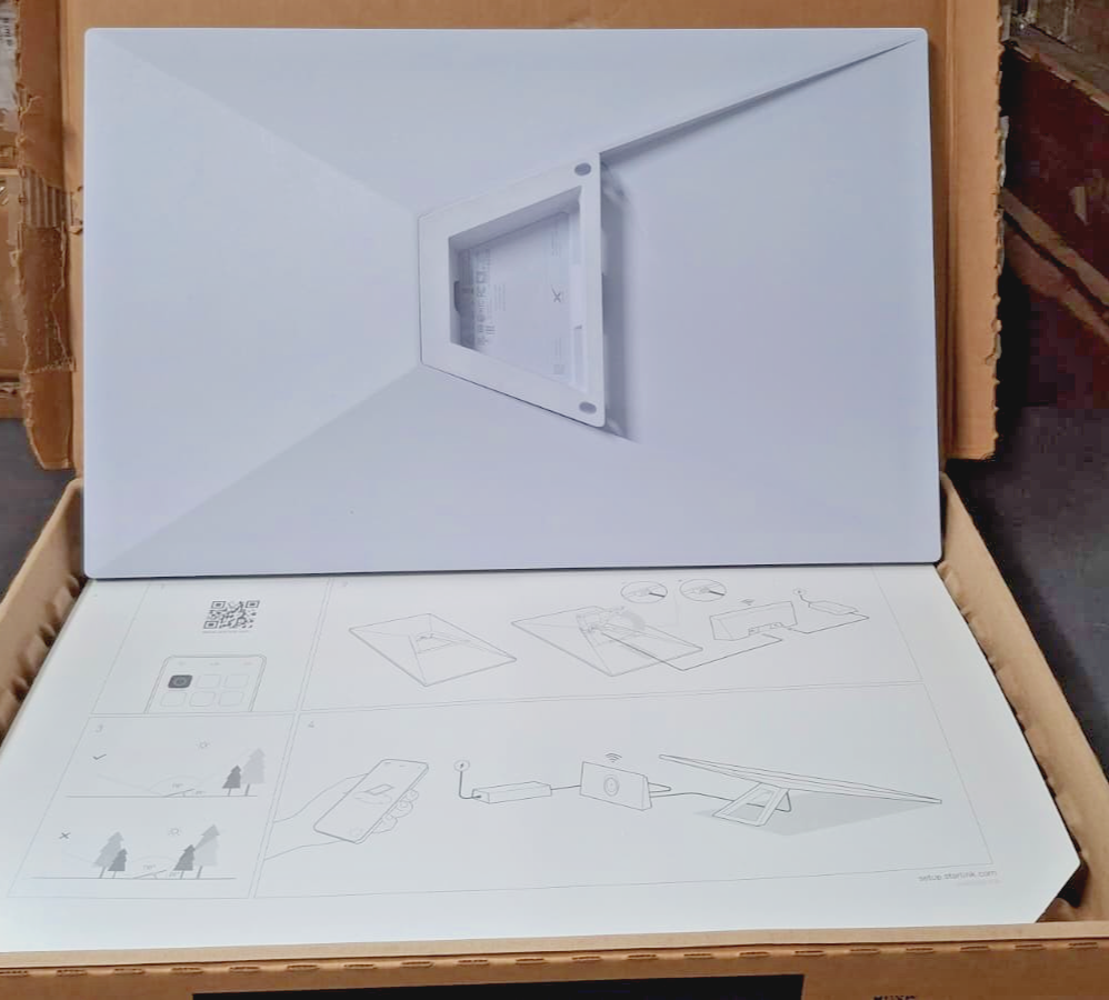 Starlink セット(未使用品) STA-1 / SpaceX Starlink Gen 3 Standard Kit- 2534001, USED. Broken