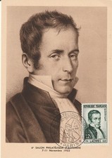 Carte 1er jour Homme Célèbre René Laënnec Médecin 1952 2