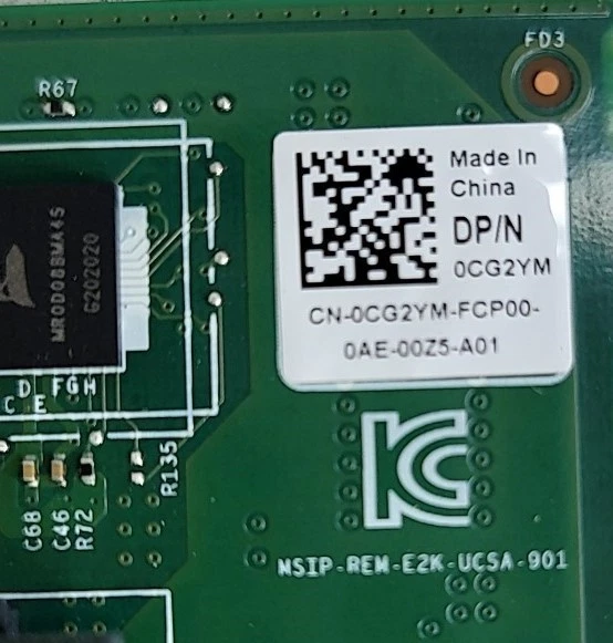 DELL Perc H330 0CG2YM Raid Controller Card PCIe SAS/SATA 12 GB/s - Image 3 of 3