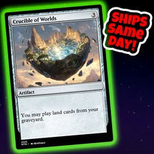 Crucible Of Worlds - Custom Art Magic: The Gathering Playtest Card - Commander