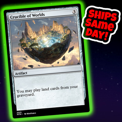 Crucible Of Worlds - Custom Art Magic: The Gathering Playtest Card - Commander