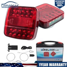 Wireless Magnetic Trailer Lights   Rechargeable LED TailLight Kit For Trailer