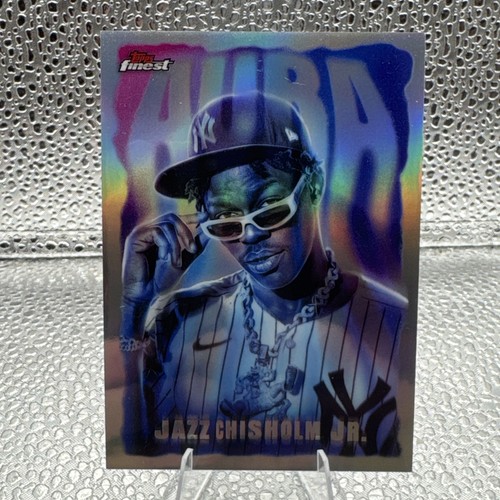 2026 Topps Finest Jazz Chisholm Jr. Base (RAW)