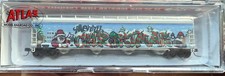 NEW ATLAS N SCALE CHRISTMAS 5800 COVERED HOPPER 2021 OOP MINT DOWX GRAFFITI ACF