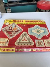 Kenners Super Spirograph no 2400 with Super Square NOT COMPLETE 1969