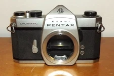 ASAHI Pentax Spotmatic SP 35mm SLR Film Camera Body Parts/Repair-See Description