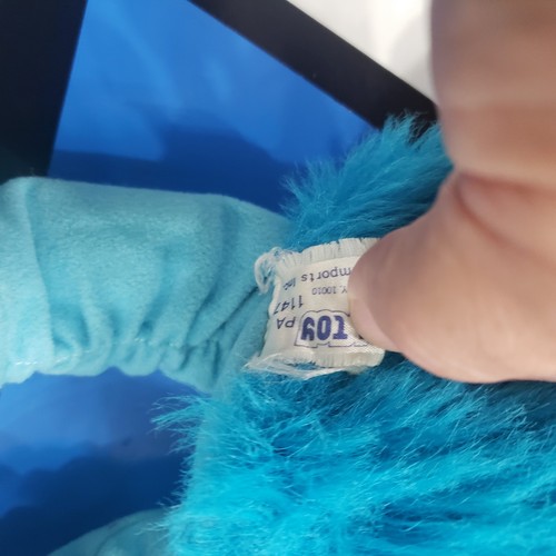 Vintage BLUE FAIRY Large Plush 1984 Rainbow Brite Sprite - Picture 10 of 10