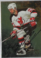 1998-99 BE A PLAYER AUTO RANDY McKAY AUTOGRAPH IN THE GAME 80 DEVILS