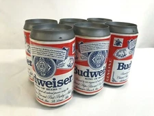 Vintage Budweiser Six-Pack Coin Bank Novelty Official Product (HD18)