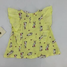 Tucker + Tate Baby's Yellow Lemon Bunnies + Hearts Size 3M NWT