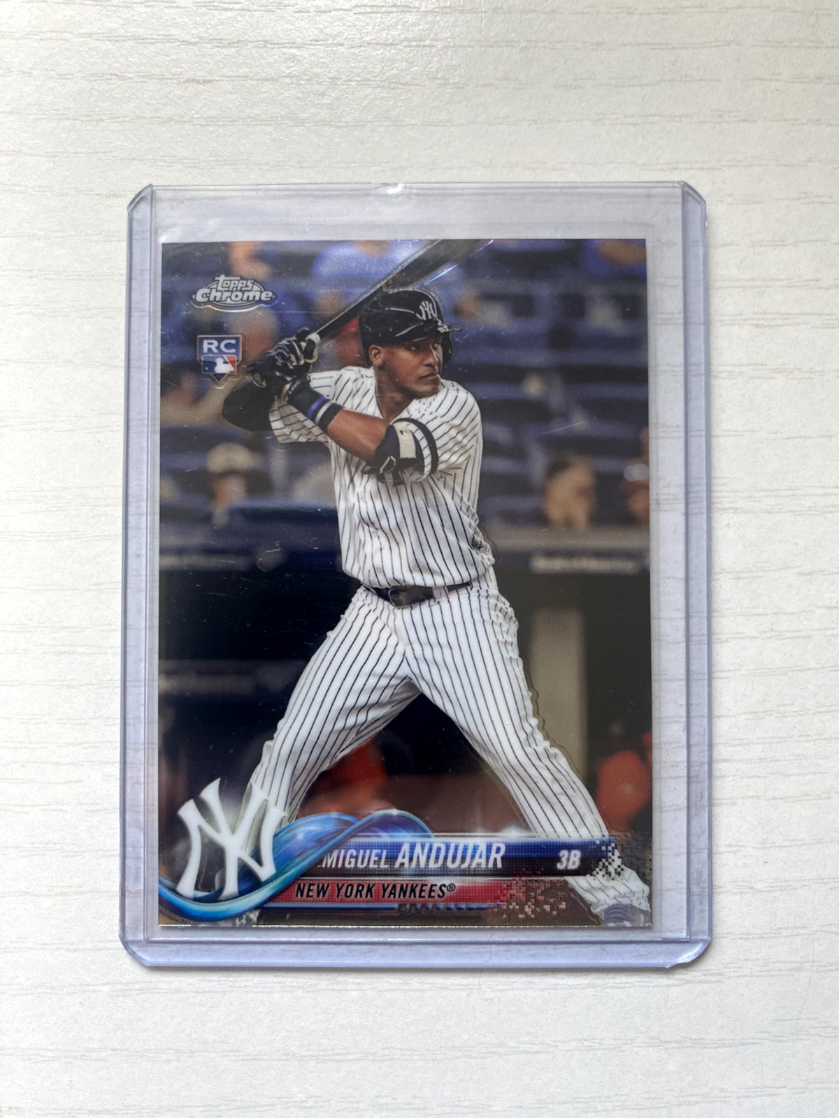2018 Topps Chrome - #14 Miguel Andujar (RC)
