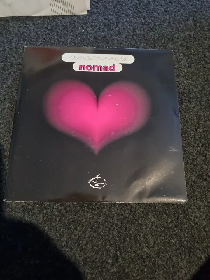 Nomad Your Love Is Lifting Me 7" vinyl UK Rumour 1992 pic sleeve RUMA48, photo 1 of 4