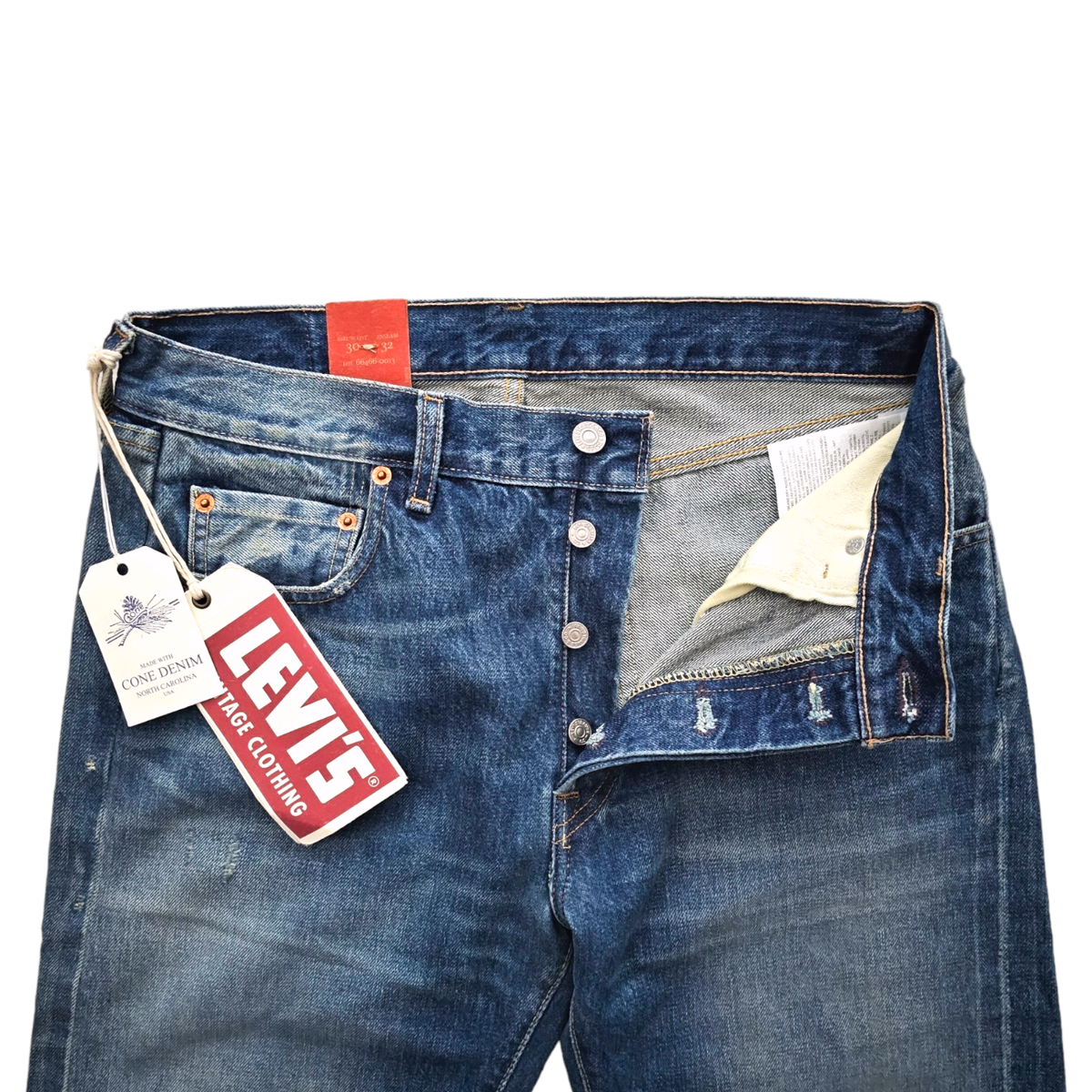 NWT LVC Levi's Vintage Clothing Customized 1966 501 W30L32 Big E