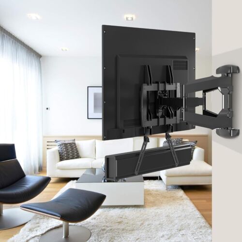 Universal Sound Bar Mounts Fits Most 23 to 65 Inch TVs Soundbar TV Mount Bracket - Picture 7 of 7