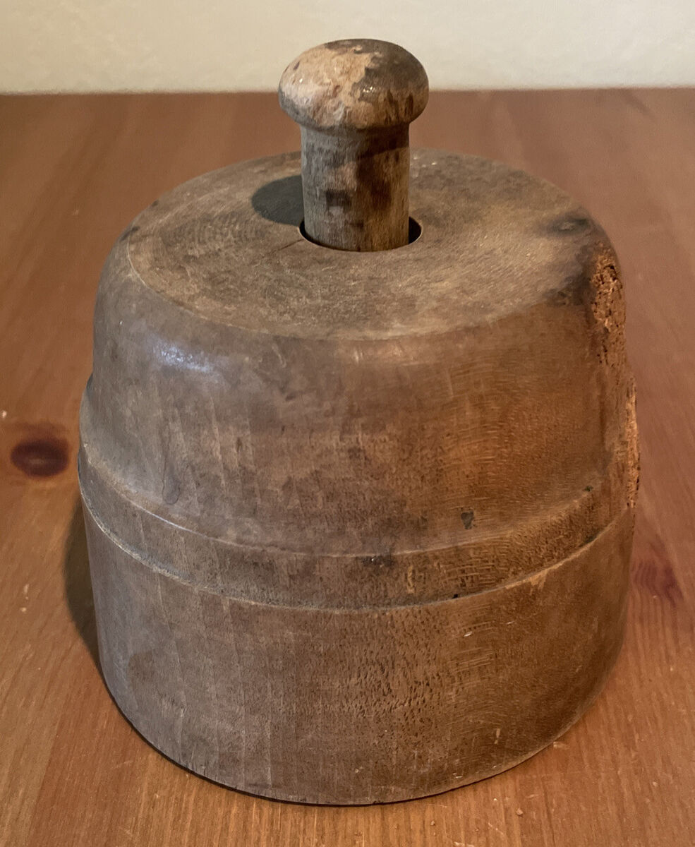 Antique Wooden Butter Press (TRE) Antique Wooden Butter Press (TRE)