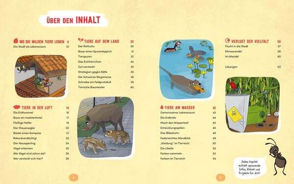 Thumbnail - Wilde Tiere In Der Stadt – Das Natur-mitmachbuch