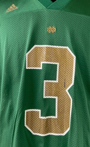 Camiseta vintage Adidas Notre Dame Fighting Irish Joe Montana #3 talla 2 XL - Imagen 6 de 10