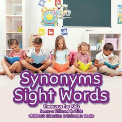 Synonyms Sight Words - Thesaurus For Kids - Same Or Different For Kids - Ch...