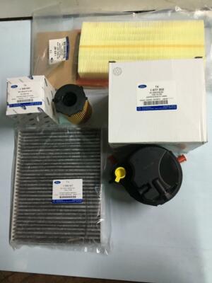 KIT Filtri Completo 4 Pezzi Per FORD FIESTA V 1.4 TDCI (68 CV) + Omaggio Liquido Tergivetro