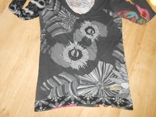 Tunique Ou Haut Destructuré DESIGUAL - Taille XL/42, Multicolore, Occasion Très Bon état