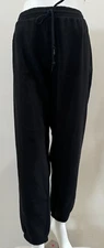 Victoria's Secret PINK  Ivy Fleece  Slim Sweatpants Black XXL