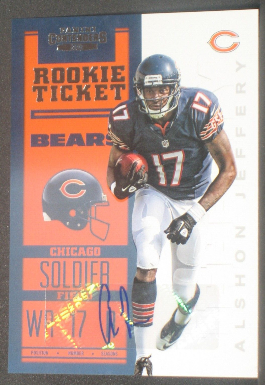 Alshon Jeffery 2012 Panini Contenders Rookie Ticket Autograph #235 Chicago Bears