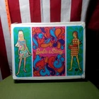 BARBIE & STACIE vtg mod carrying case Twist & Turn doll set 1967 psychedelic