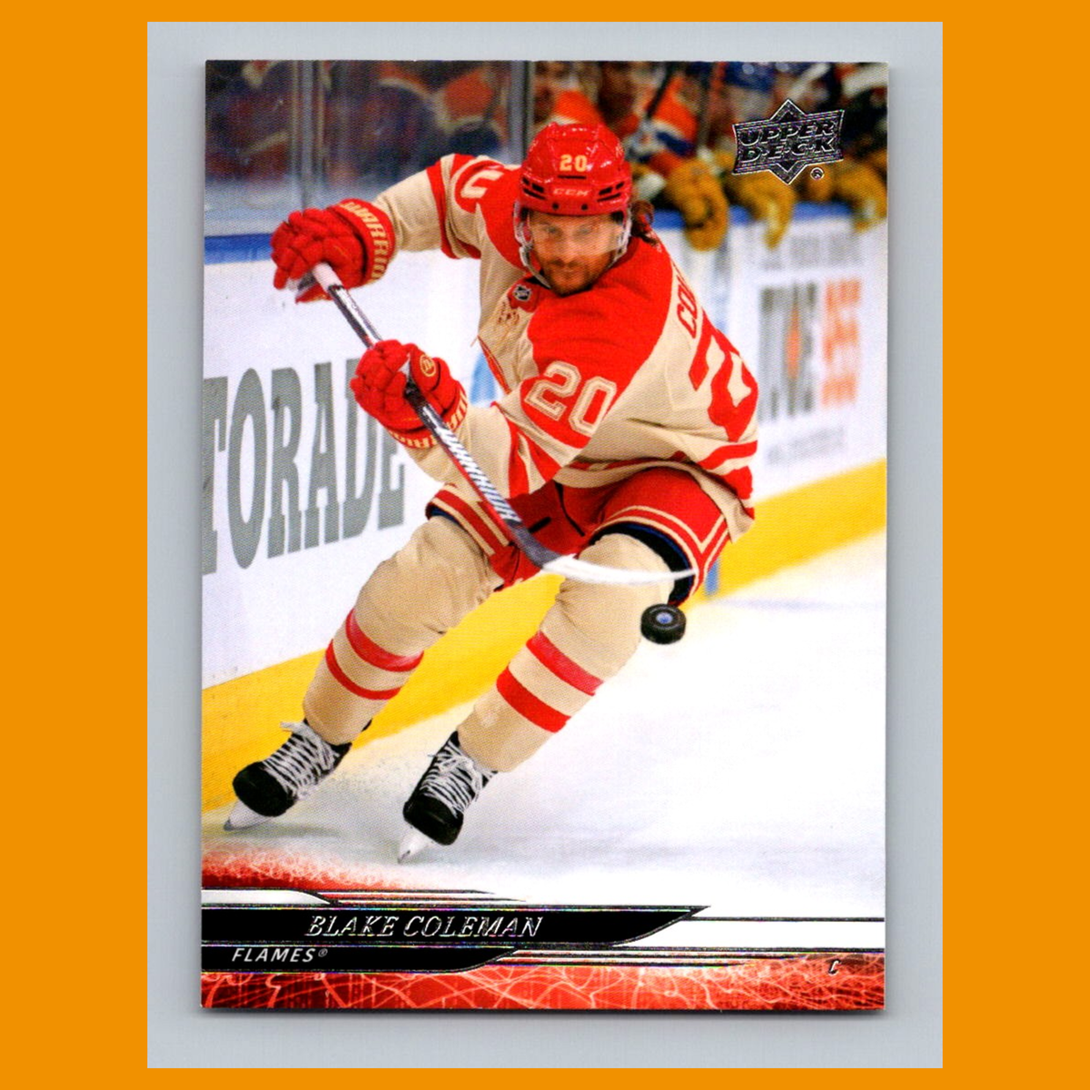 Blake Coleman #31 2024 Upper Deck Calgary Flames Hockey Card NHL