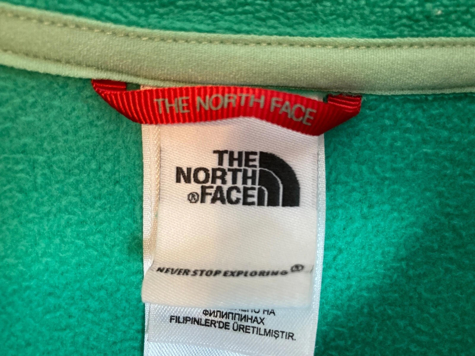 north-face pull over jacket