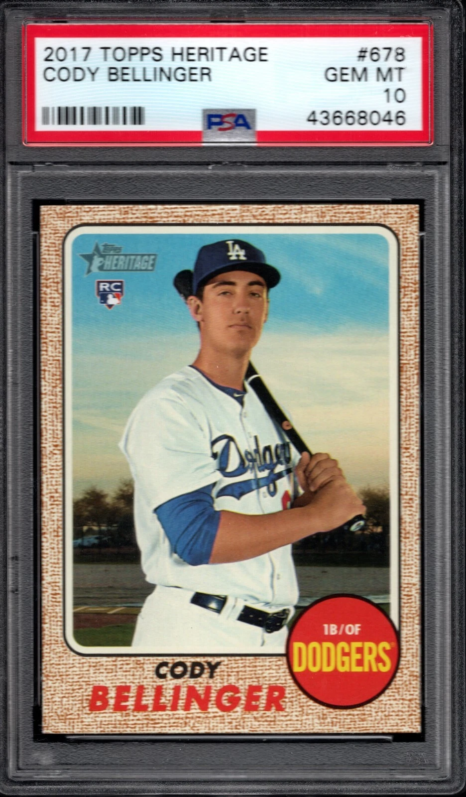 Cody Bellinger trading card